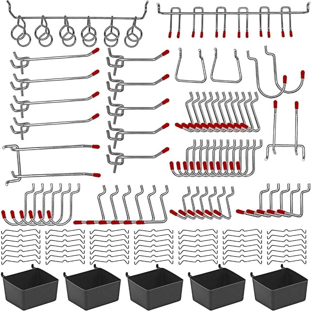 WEN 114-Piece Workbench Pegboard Accessory Kit