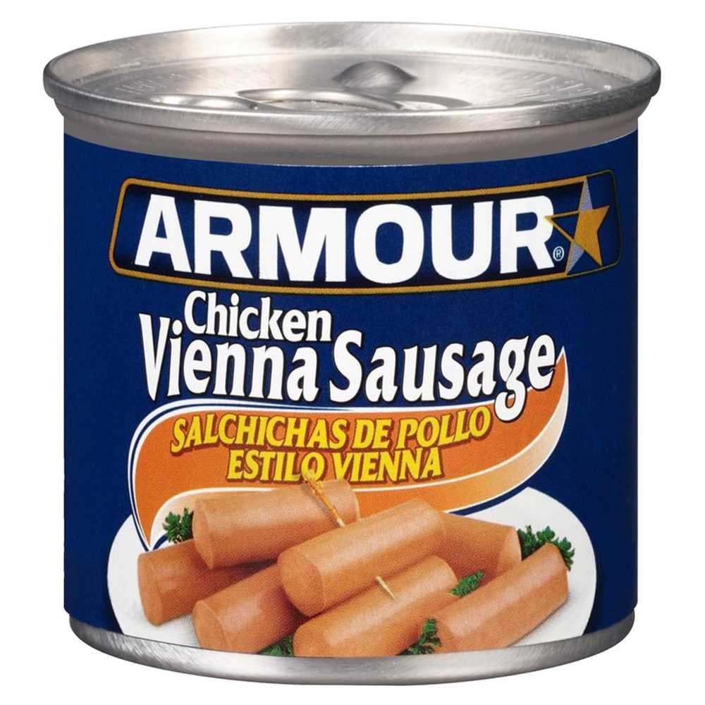24-Pack Armour Star Chicken Vienna Sausage, 4.6 oz. ($0.65 / Each)