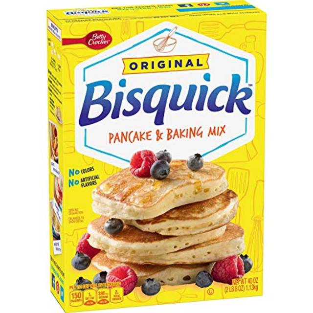 2-Pack Betty Crocker Bisquick Pancake and Baking Mix, 40 oz.