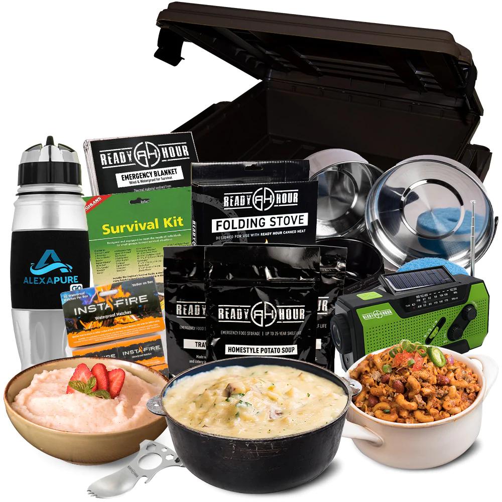 Daily Deal: Preparedness Crate for Emergencies (65 items)