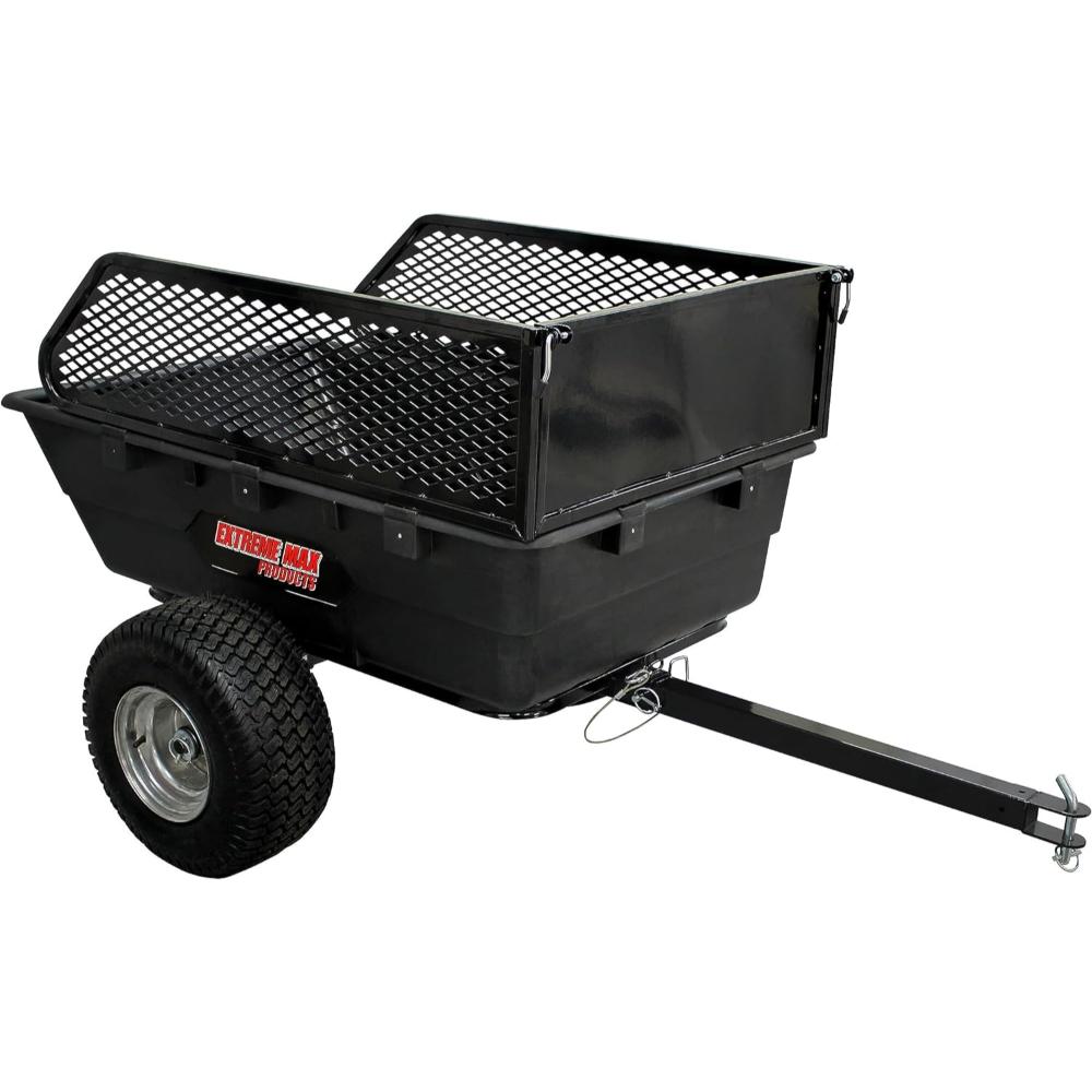 Extreme Max Pro-Series 1500 lbs. Off-Road Utility Trailer for ATVs, UTVs, Lawn and Garden Tractors
