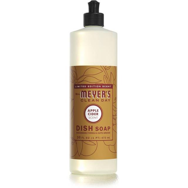 Mrs. Meyer's Clean Day Liquid Dish Soap, 16 oz. (Apple Cider)