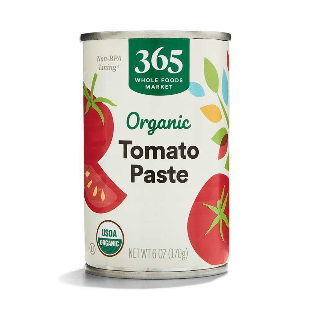 365 Whole Foods Market Organic Tomato Paste, 6 oz.