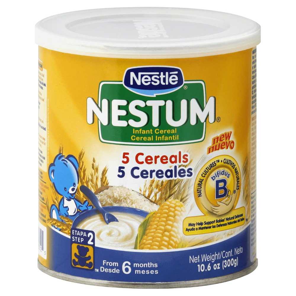 12-Pack Nestle Nestum Infant Cereal, 10.6 oz. (5 Cereals)
