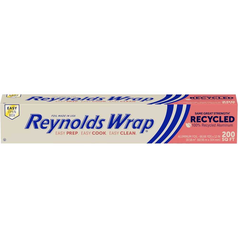 Reynolds Wrap Recycled Aluminum Foil, 200 sq. ft.
