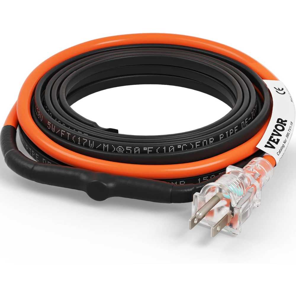 VEVOR 18' Self-Regulating Pipe Heating Cable