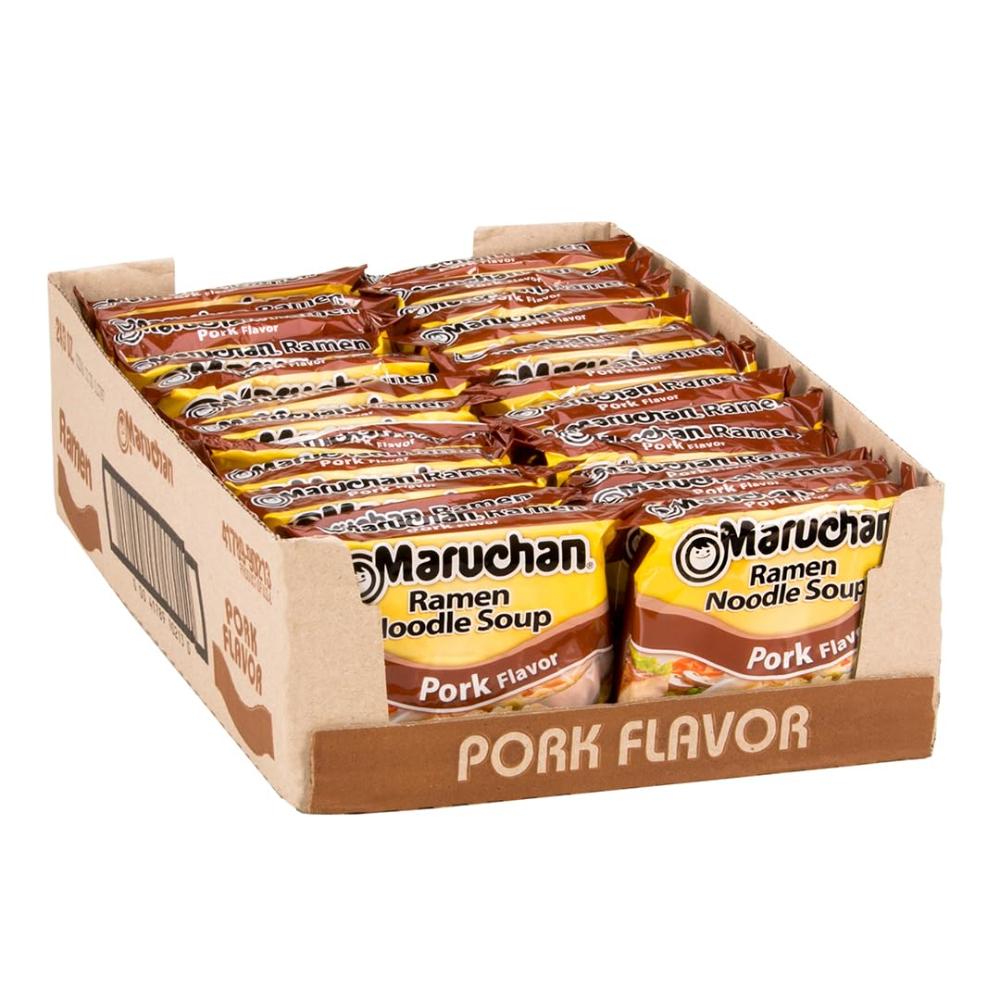 24-Pack Maruchan Ramen (Pork Flavor)