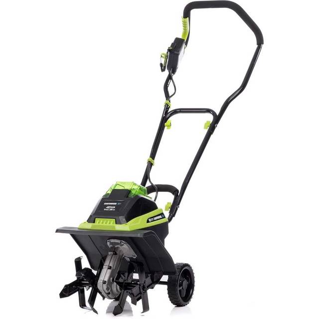 Earthwise Power Tools 11" 40V Cordless Electric Tiller/Cultivator w/ 4Ah Battery & Charger