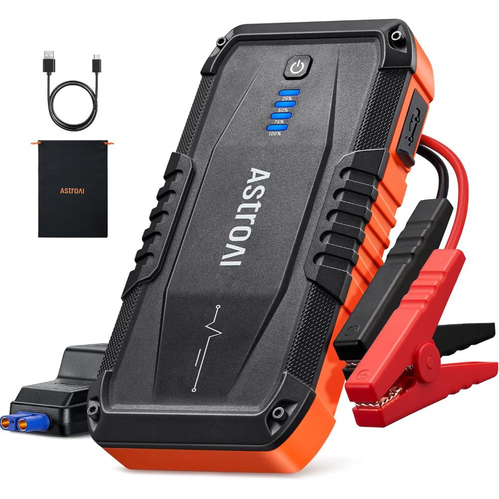 Lightning Deal: AstroAI S8 1500A Portable Jump Starter