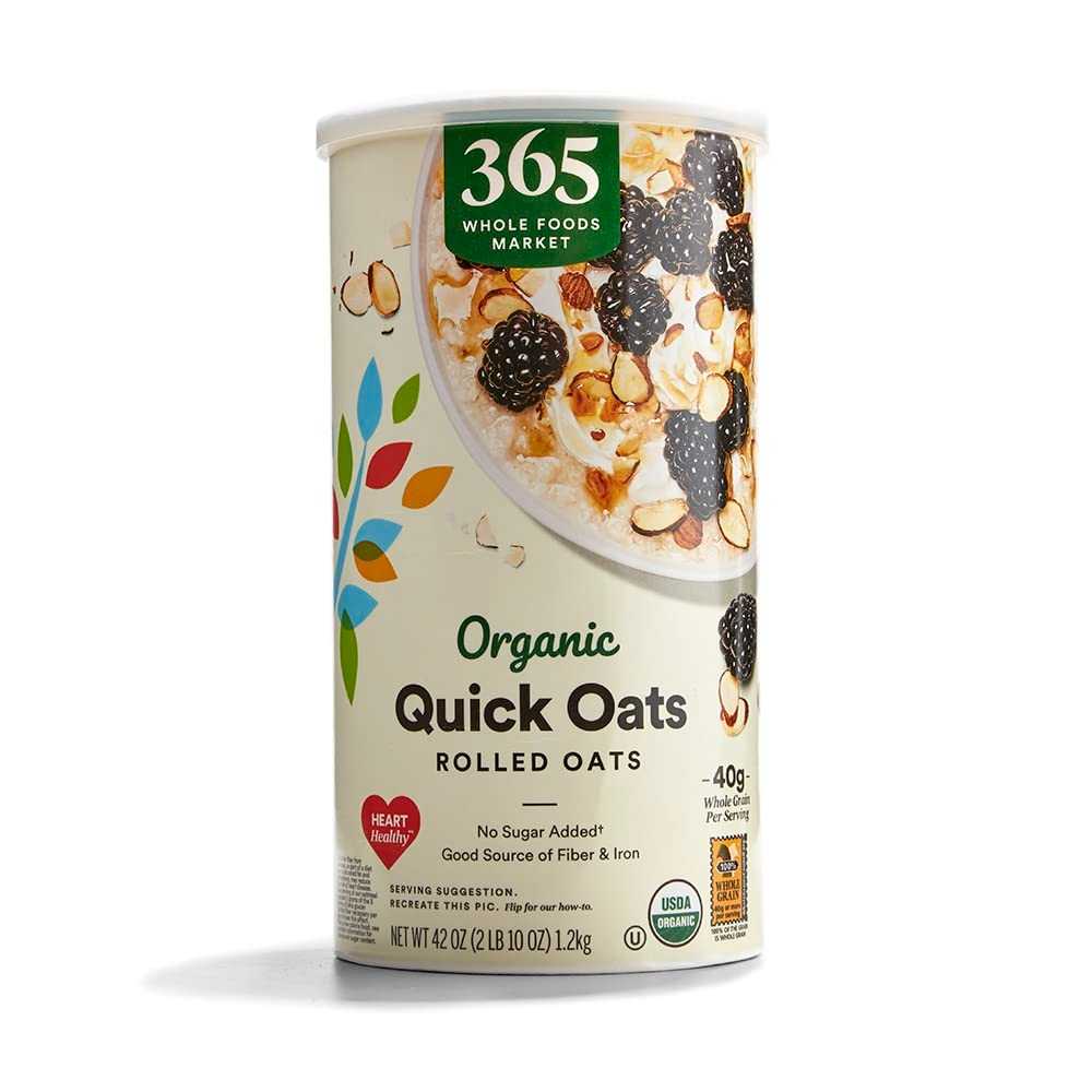 Prime Members: 365 Whole Foods Market Organic Quick Oats, 42 oz.