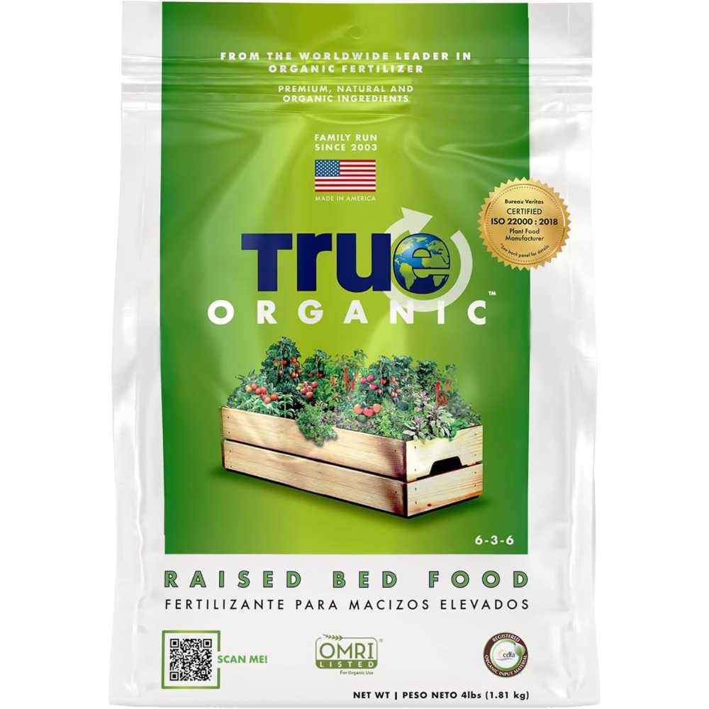True Organic Raised Bed Fertilizer, 4 lb.