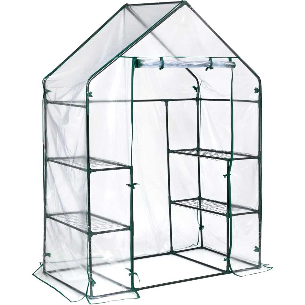 Miracle-Gro All-Season Mini Walk-in Greenhouse (6'5" x 4'8" x 29")