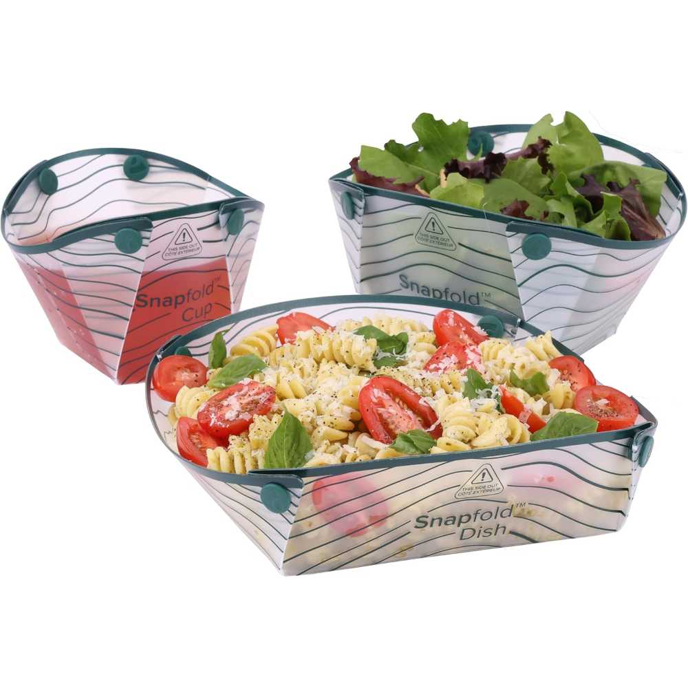 Prime Members: Coghlan's Snapfold Solo 3-Piece Lightweight Collapsible Tableware Set