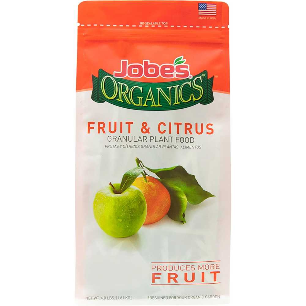 Jobe’s Organics Fruit & Citrus Granular Fertilizer, 4 lb.
