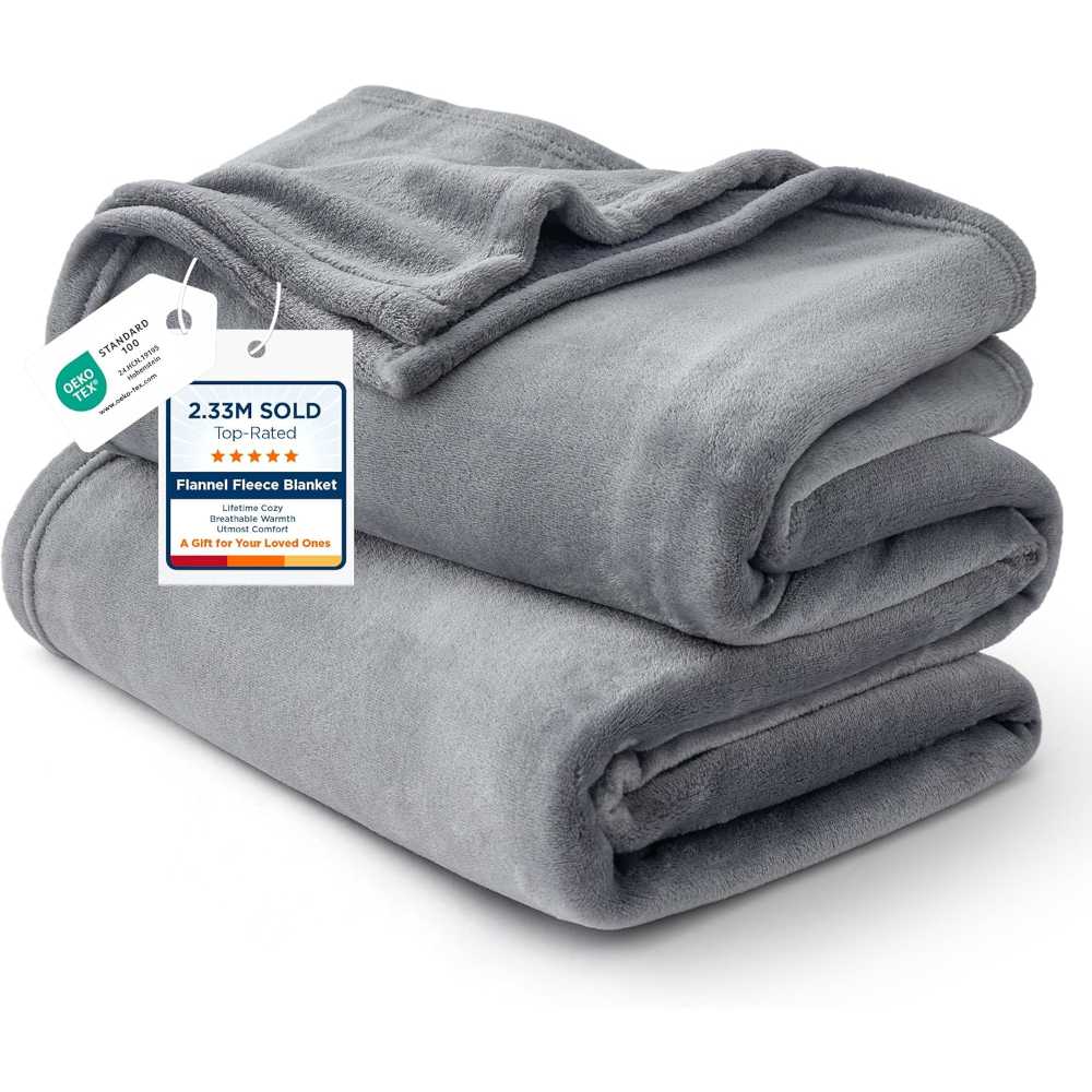 Bedsure GentleSoft Fleece Blanket (Queen)