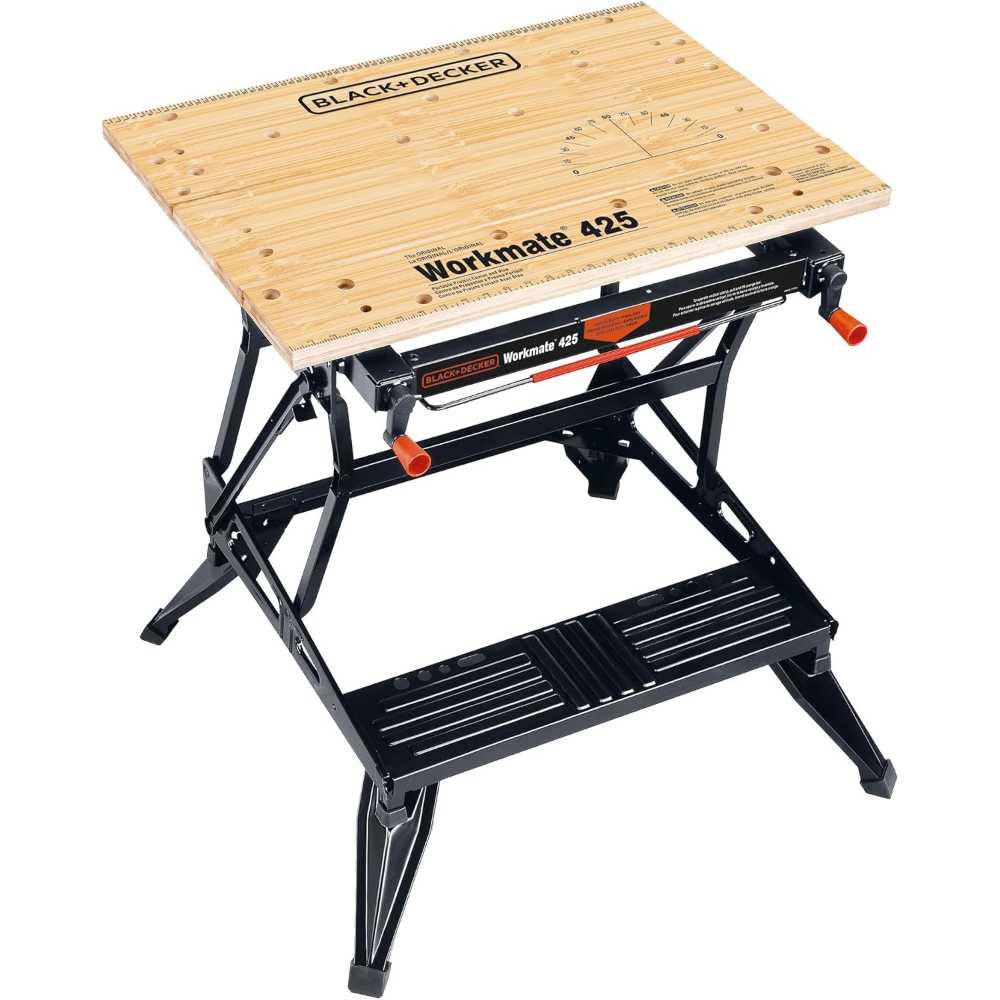 BLACK+DECKER Portable Workbench, Project Center & Vise