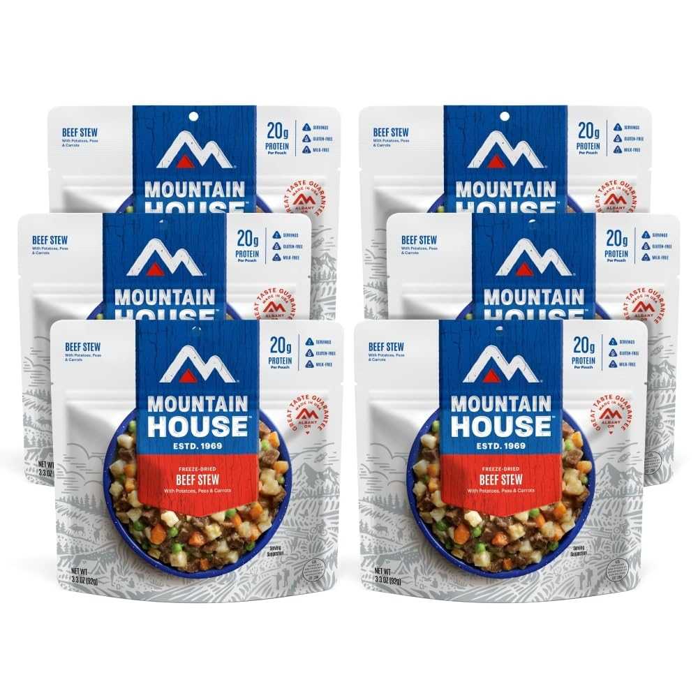 6-Pack Mountain House Beef Stew ($7.83/Pouch)