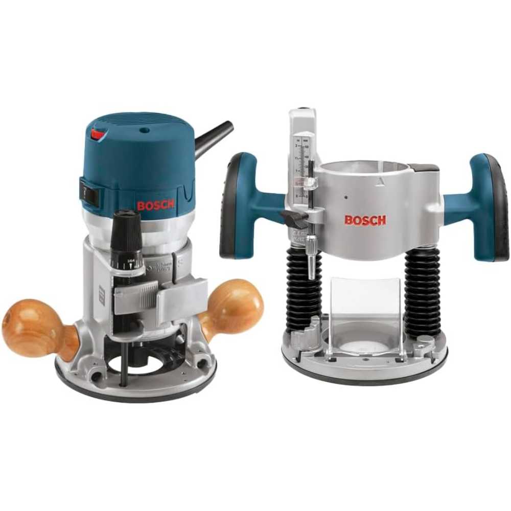 Bosch 12A 2.25 HP Combination Plunge & Fixed-Base Router
