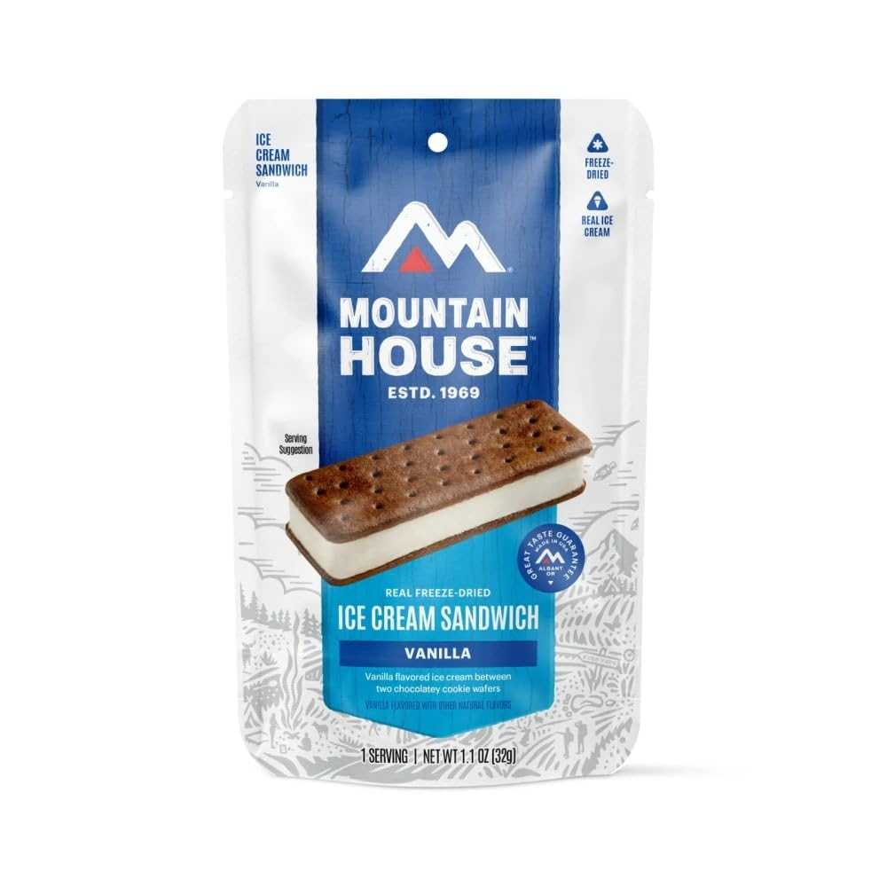 Mountain House Freeze Dried Vanilla Ice Cream Sandwich
