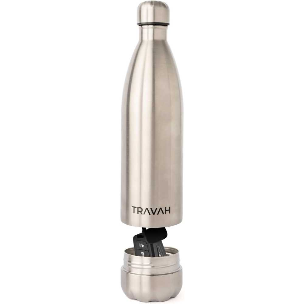 Travah Diversion Safe Insulated Stainless Steel Water Bottle, 17 oz.