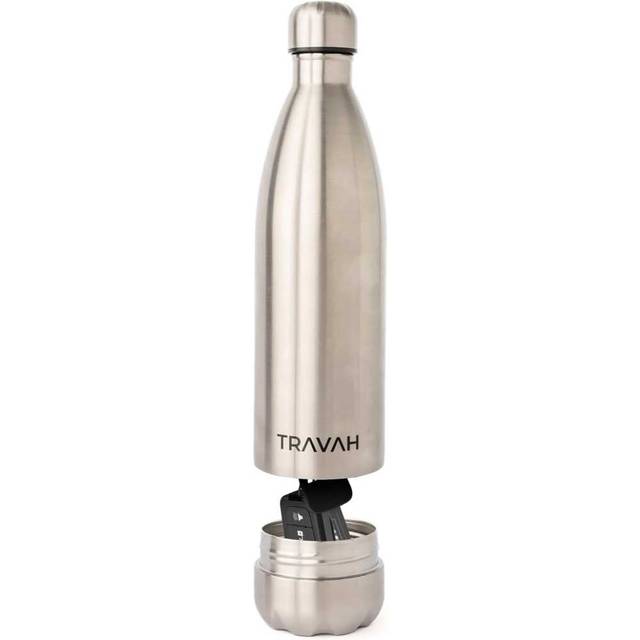 Travah Diversion Safe Insulated Stainless Steel Water Bottle, 17 oz.