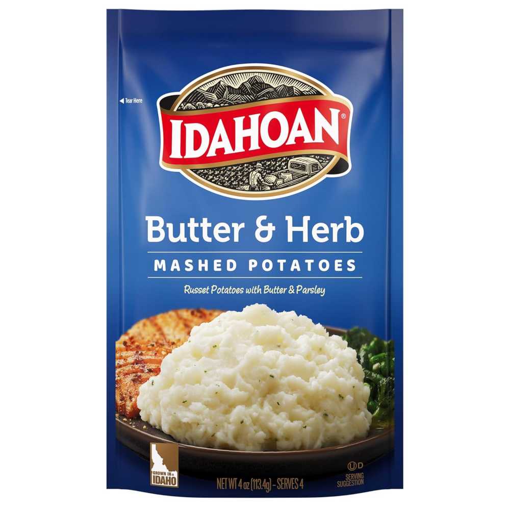 Idahoan Butter & Herb Potatoes, 4 oz.