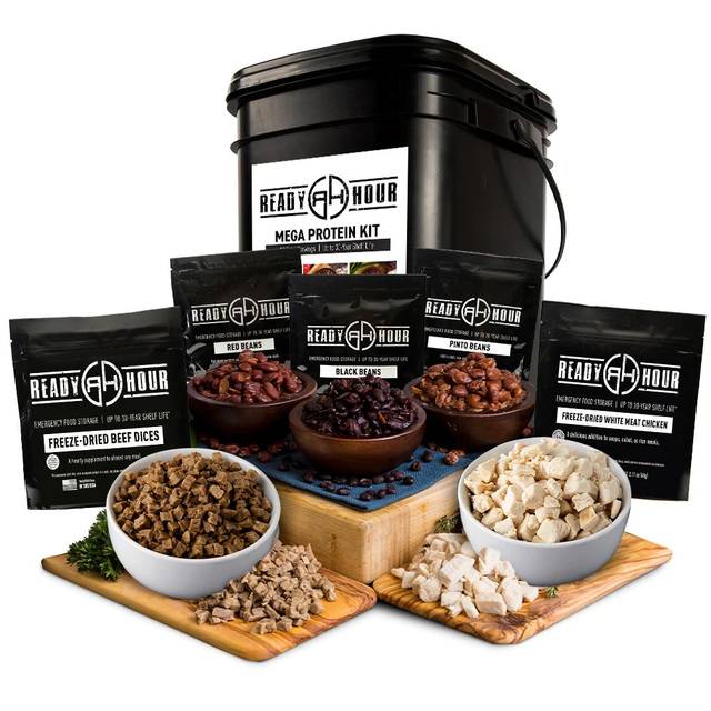 Today Only: Mega Protein Kit w/ Real Meat (72 servings, 1 bucket)