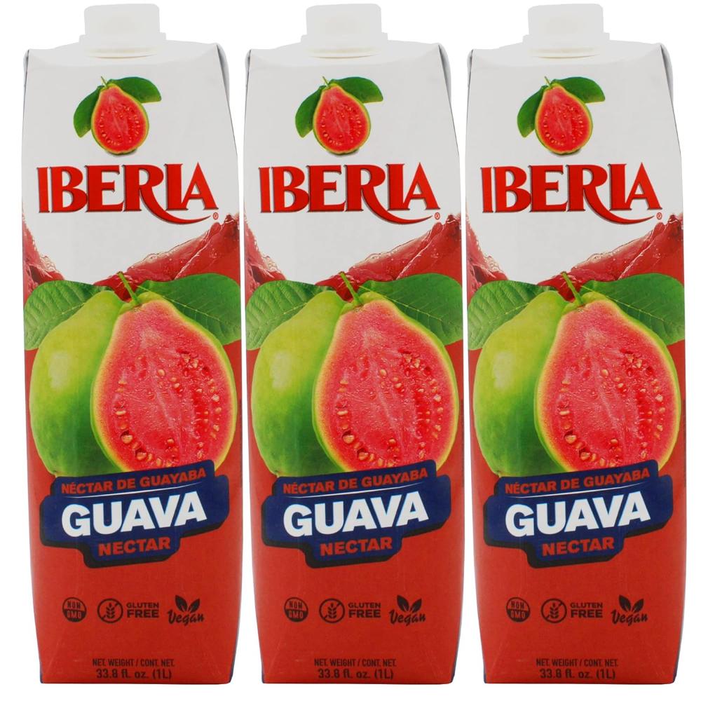 3-Pack Iberia Guava Nectar, 33.8 oz.
