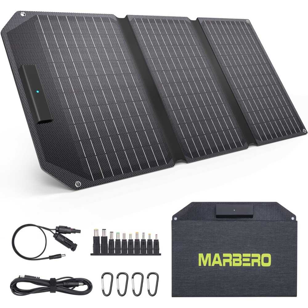 Marbero 30W Foldable Solar Panel