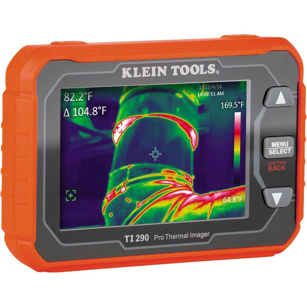Klein Tools TI290 USB-C Rechargeable Pro Thermal Imaging Camera w/ 76,800 Pixels
