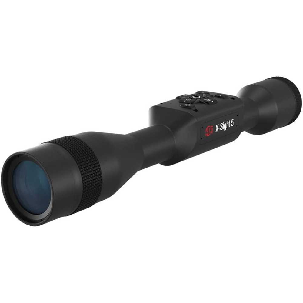 ATN X-Sight 5 3-15x 4K Smart Day/Night Hunting Scope w/ Ballistics Calc, Recording, Wi-Fi