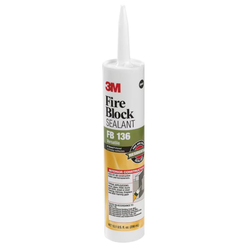 3M Fire Stop Caulk/Sealant, 10.1 oz.