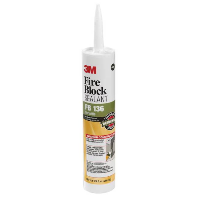 3M Fire Stop Caulk/Sealant, 10.1 oz.