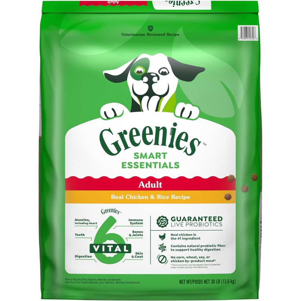 50% off Greenies High Protein Dry Dog Food
