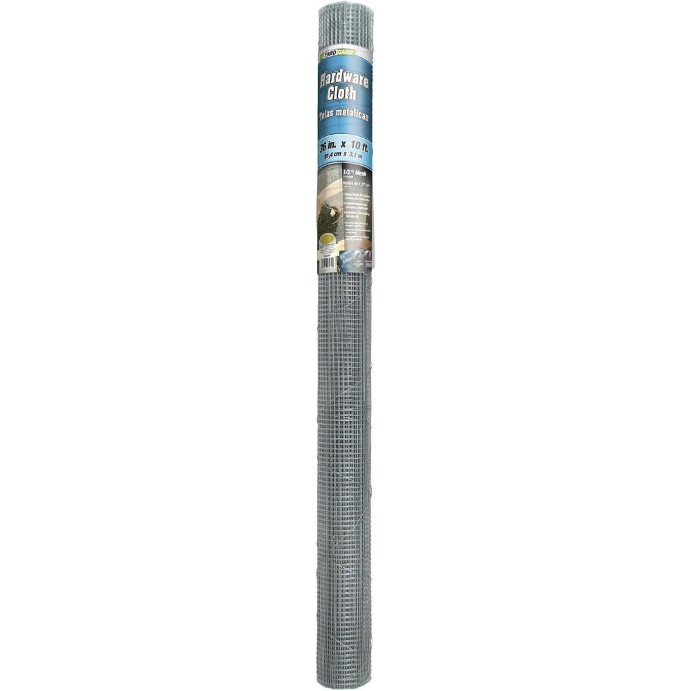 YARDGARD 3' x 10' Galvanized Fence (19 Gauge, 1/2" Mesh)