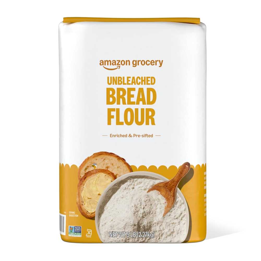 Amazon Grocery Bread Flour, 5 lb.