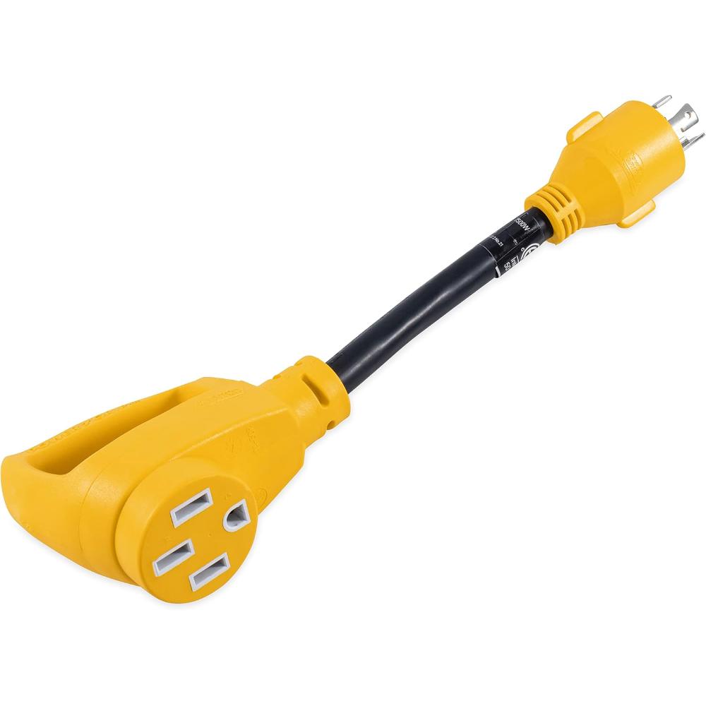 Camco PowerGrip Camper/RV Generator Adapter