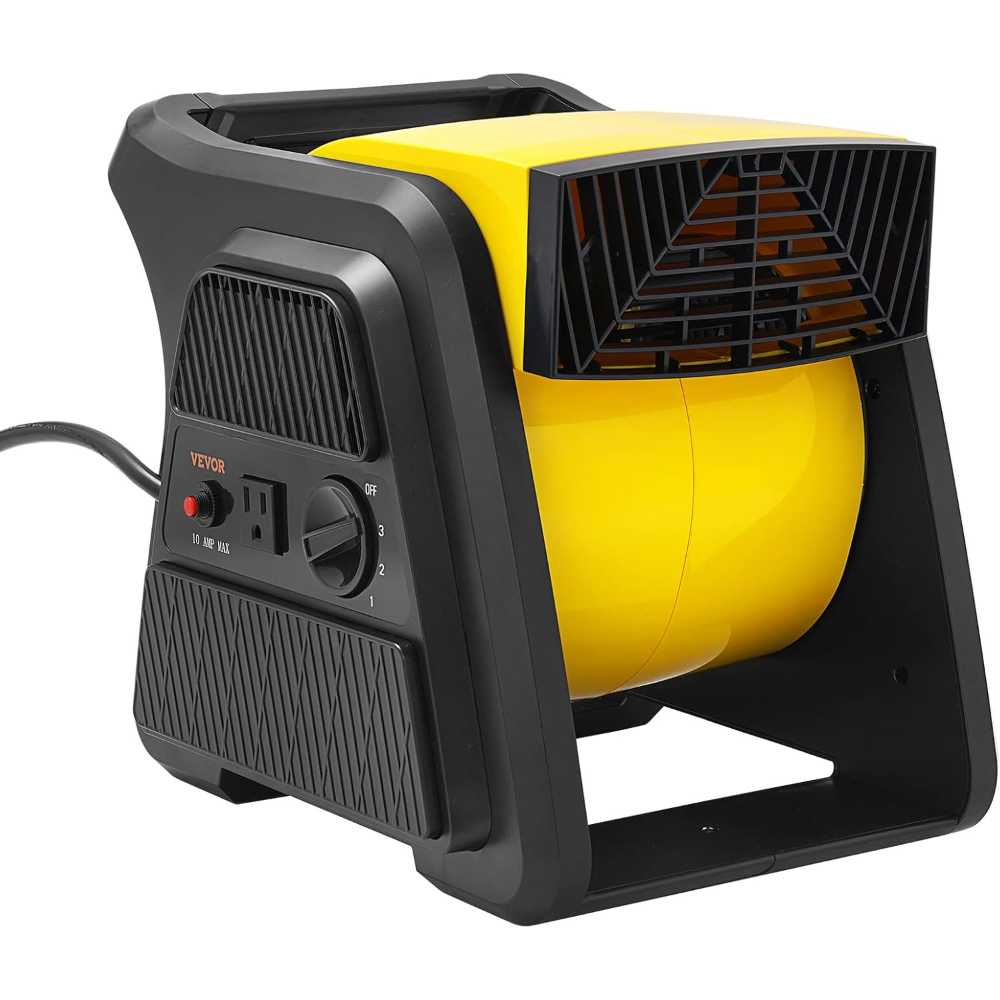 Vevor 600 CFM Pivoting Air Mover Utility Fan