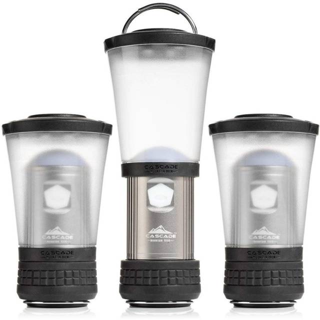 3-Pack Cascade Mountain Tech Collapsible LED Lantern
