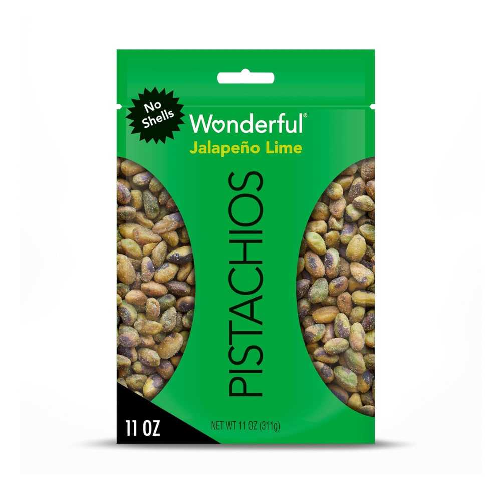 Wonderful Pistachios No Shells, 11 oz. (Jalapeño Lime)