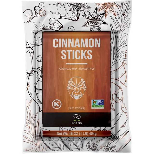 Soeos Cinnamon Sticks, 1 lb.