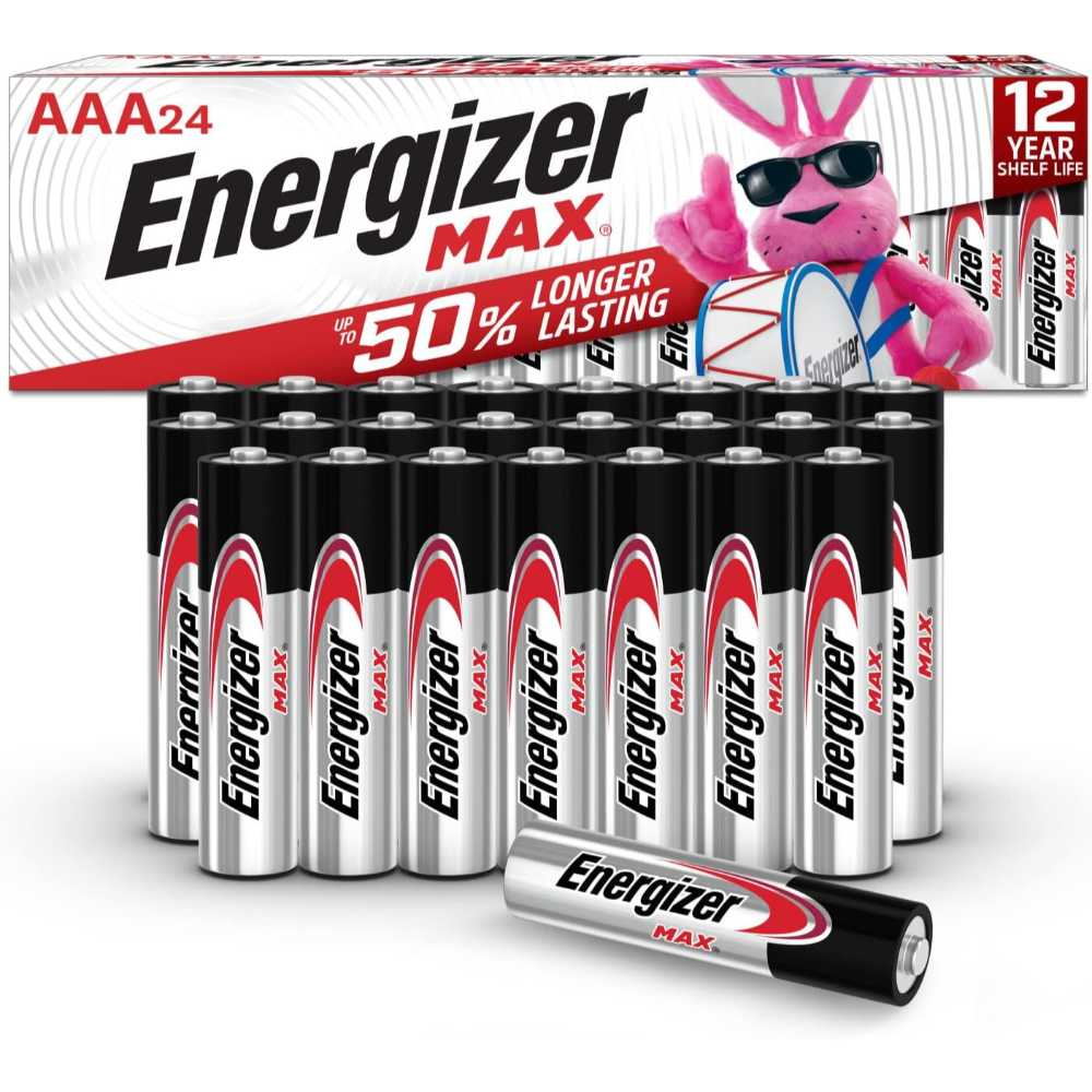 24-Pack Energizer Max AAA Batteries