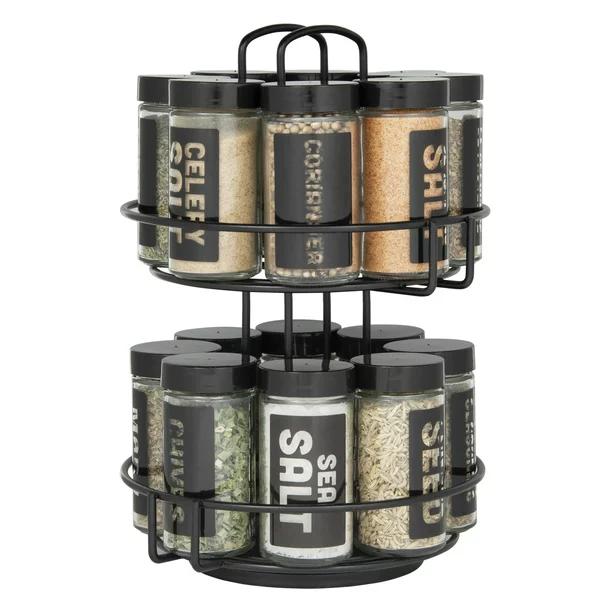 Kamenstein 16-Jar Spice Rack (Spices Included)