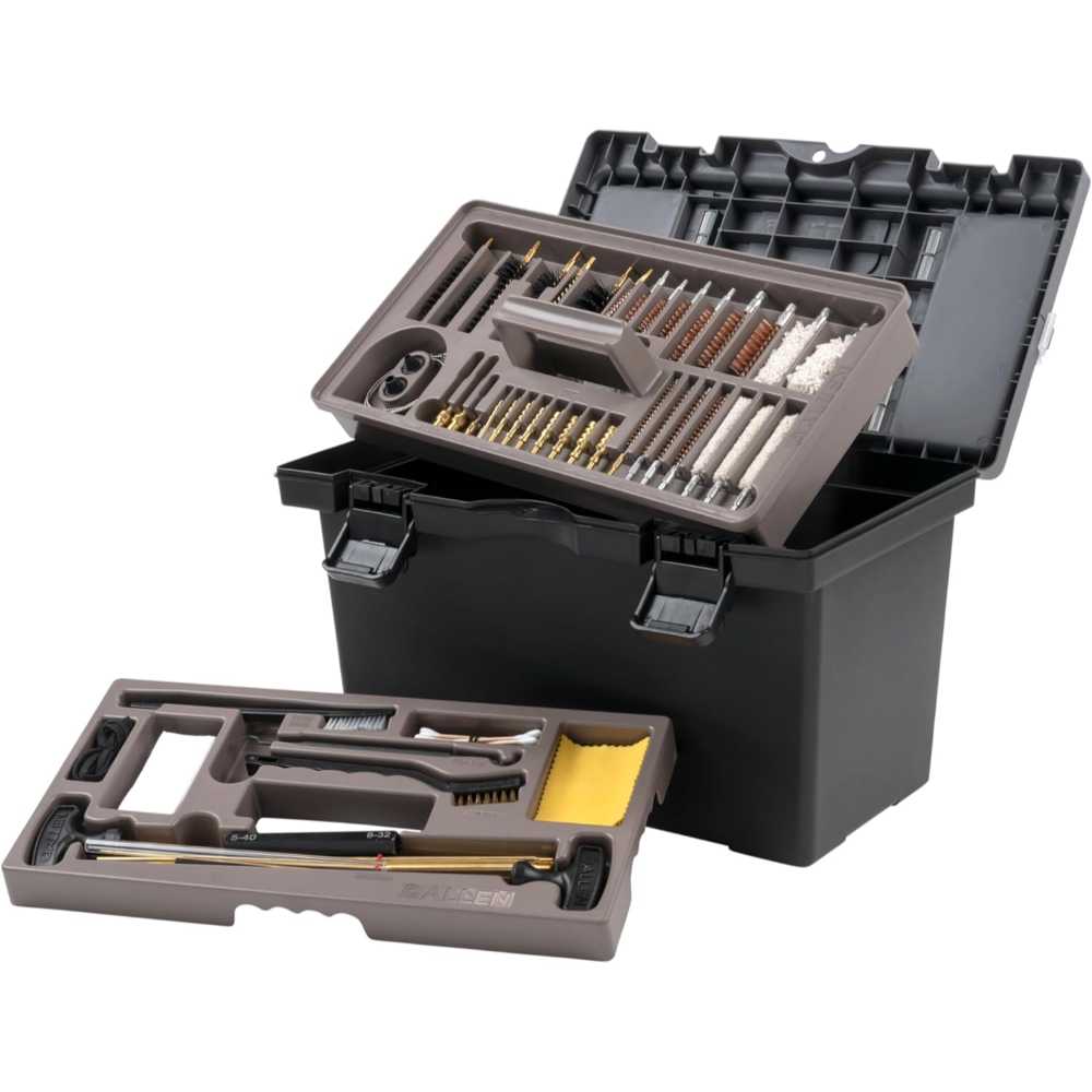 Allen Company 65-Piece Universal Gun Cleaning Kit & Tool Box