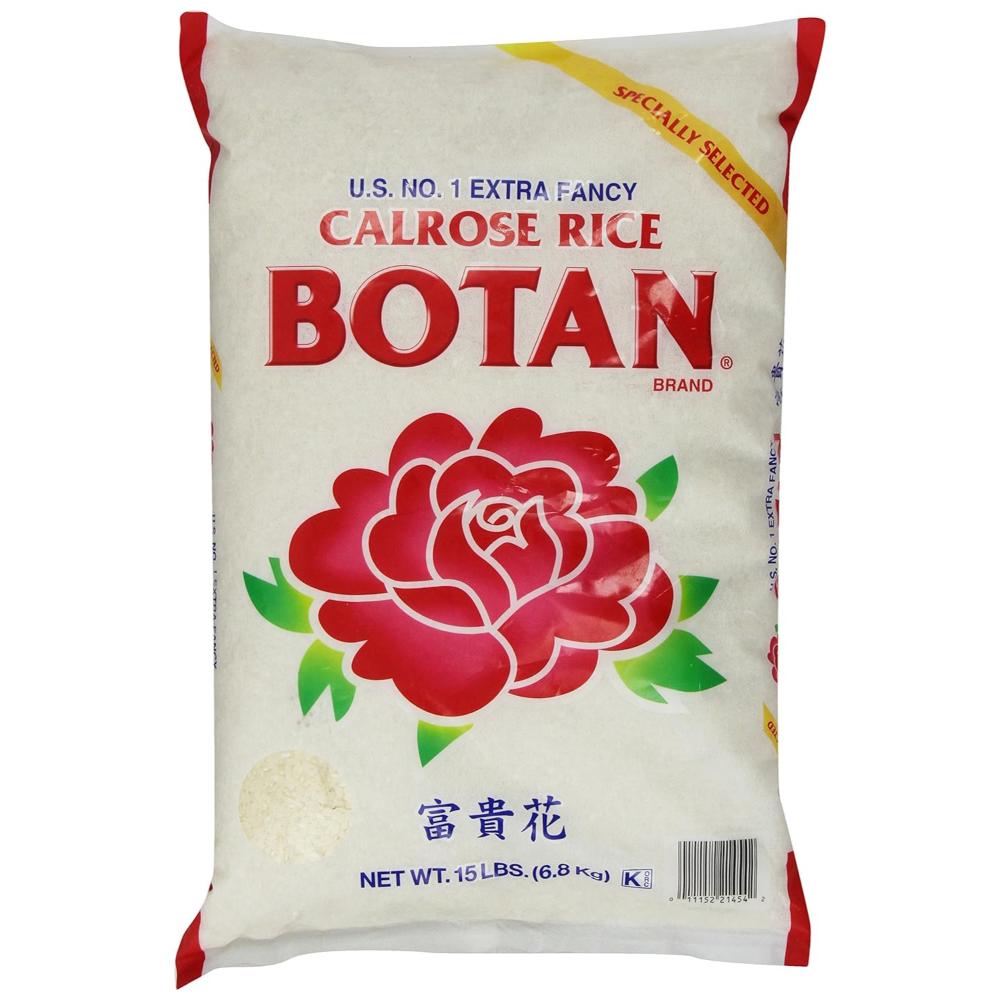 Botan Calrose Rice, 15 lb.