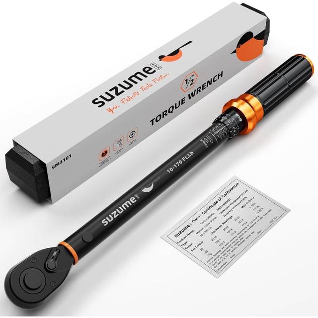 Suzume 1/2 Drive Torque Wrench (10 - 170 ft. lb.)