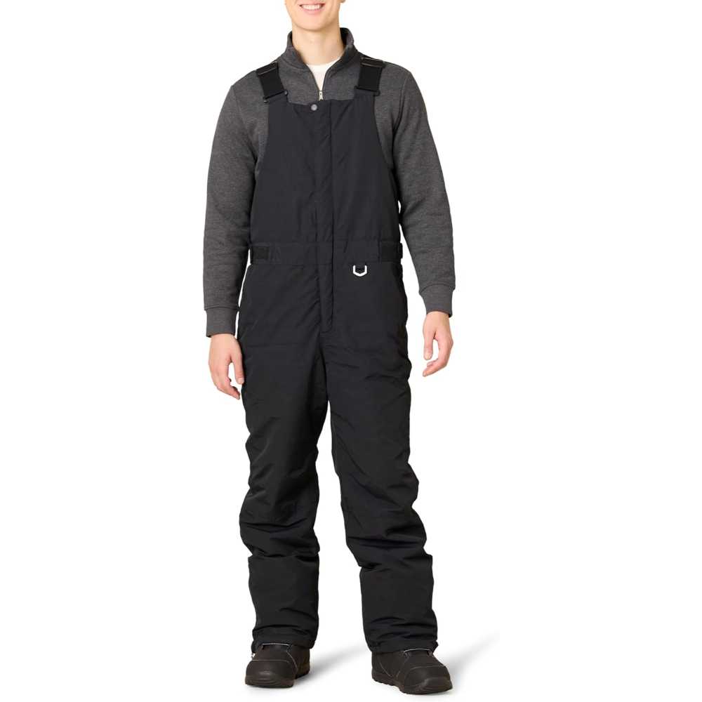 Amazon Essentials Men's Insulated Snow Bib Overall (Various Sizes & Colors)