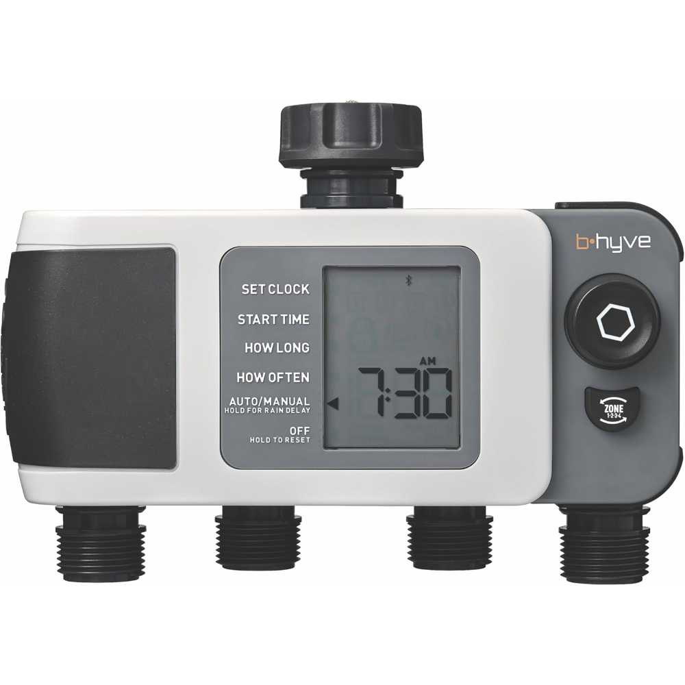 Orbit B-hyve XD 4-Port Wi-Fi/Bluetooth Smart Hose Watering Timer