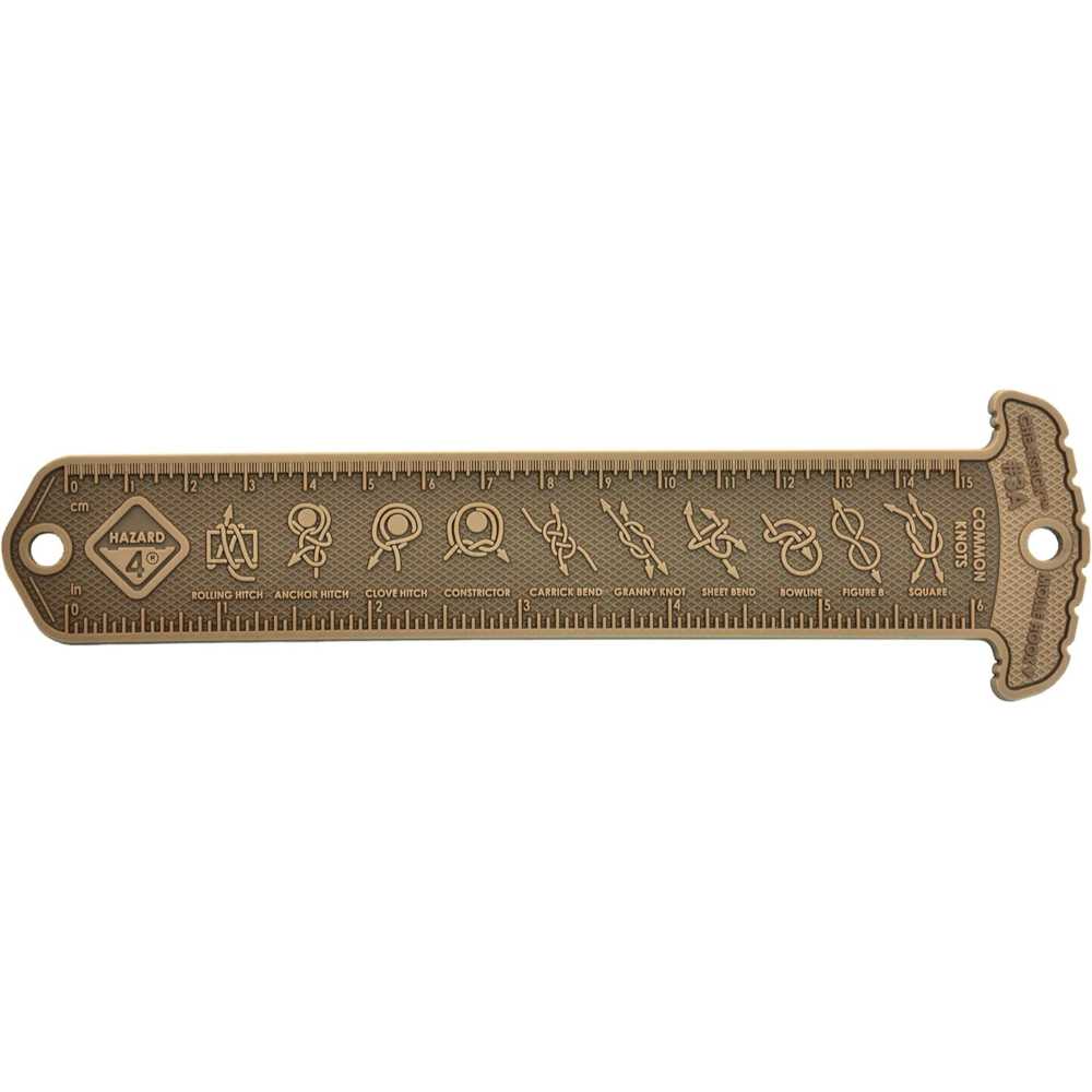 HAZARD 4 Cheatstick MOLLE Knots Reference Patch (Coyote or Black)
