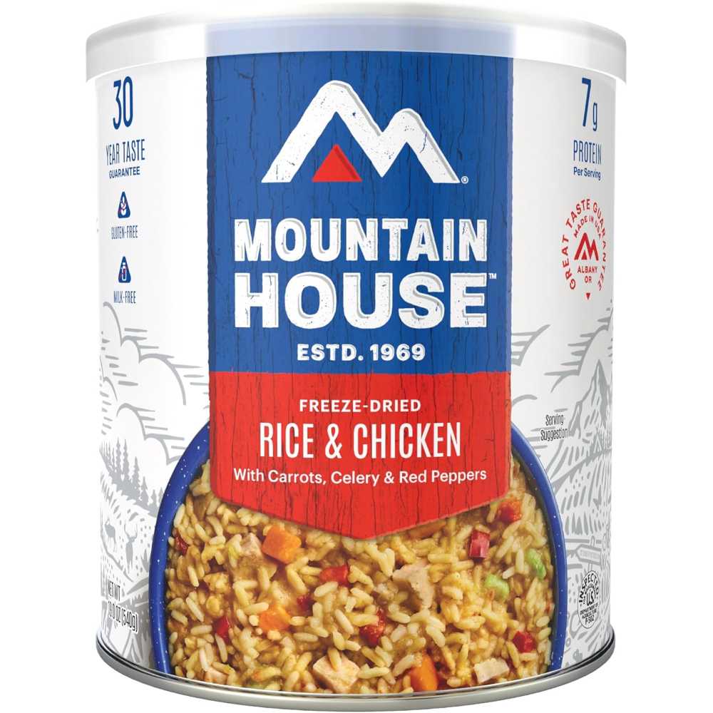 Mountain House Rice & Chicken #10 Can